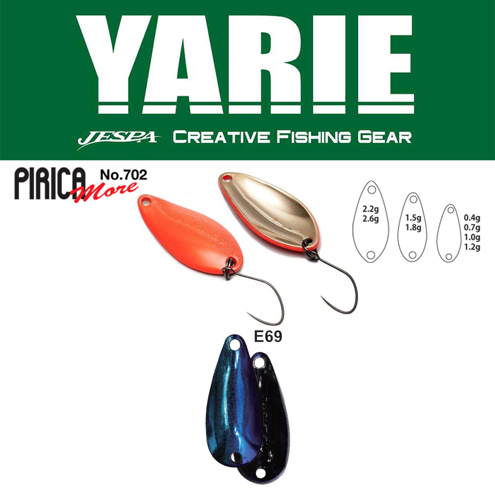 LINGURITA OSCILANTA YARIE 702 PIRICA MORE E69 FIRE BLUE 2.2G