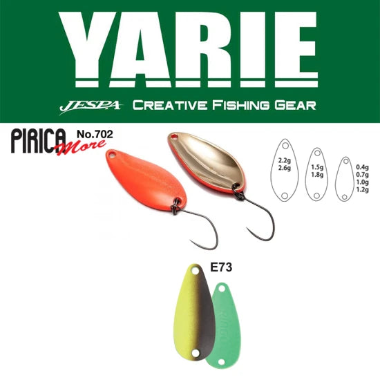 Lingurita Oscilanta Yarie 702 Pirica More E73 Choco Lemon 2.2g