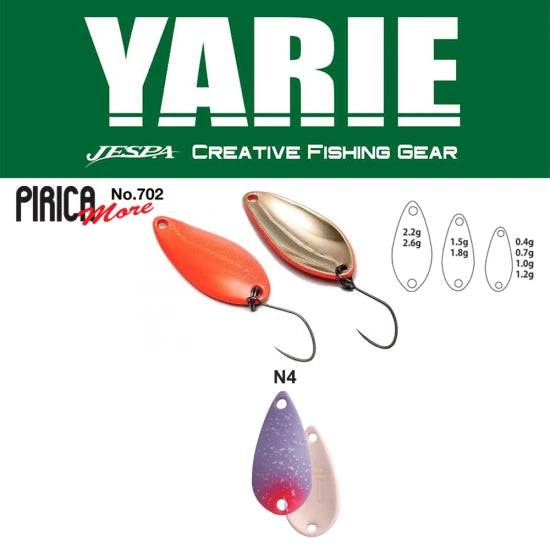Lingurita Oscilanta Yarie 702 Pirica More N4 Night Purple 2.2g