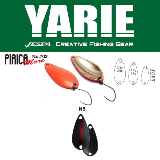Lingurita Oscilanta Yarie 702 Pirica More N5 Rabbit Eye 2.2g