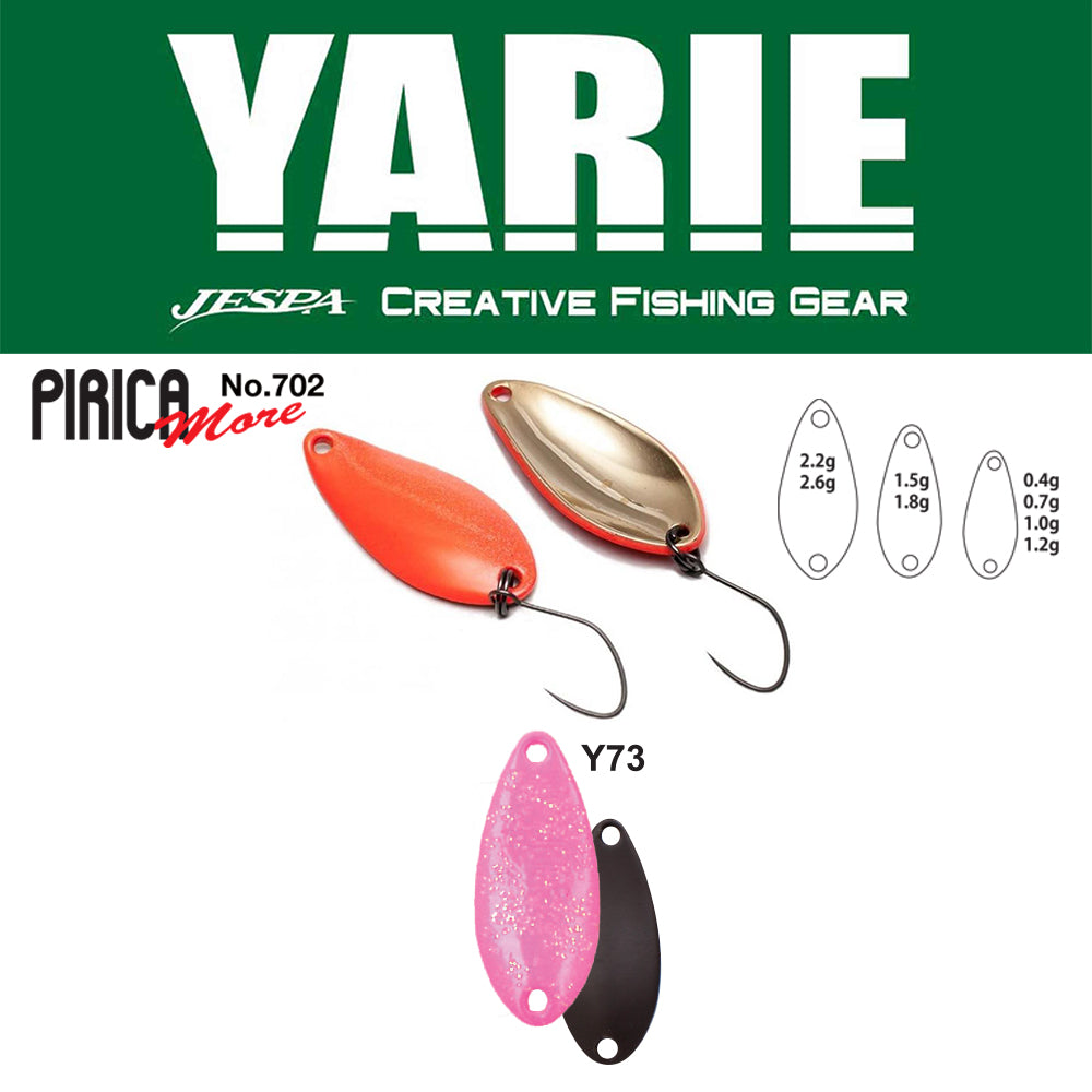 LINGURITA OSCILANTA YARIE 702 PIRICA MORE Y73 PINK HOLOLUME 1.5G