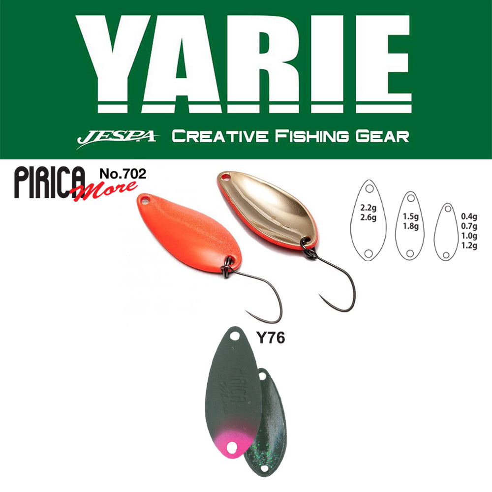 LINGURITA OSCILANTA YARIE 702 PIRICA MORE Y76 OLIVE/PINK TAIL 1.5G