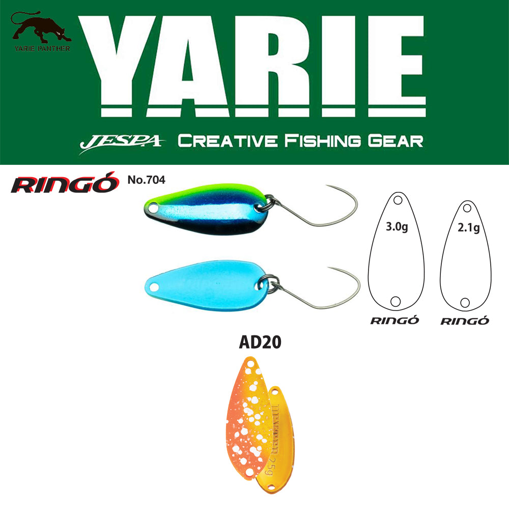 LINGURITA OSCILANTA YARIE 704 RINGO AD20 FIRST FIRE 3.0G
