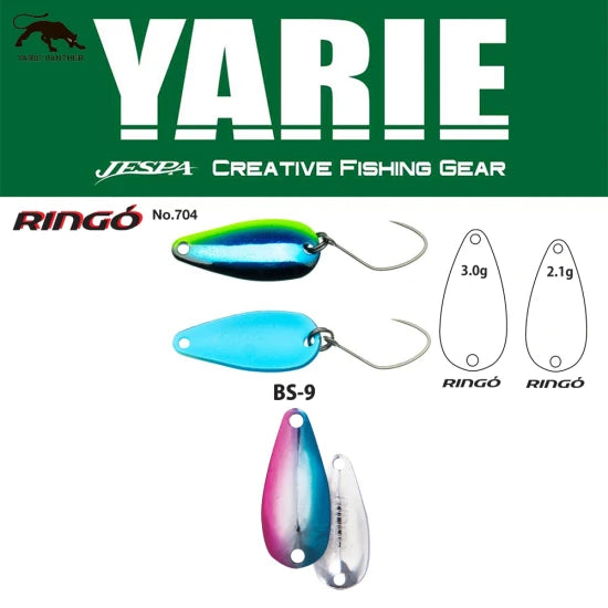 Lingurita Oscilanta Yarie 704 Ringo Bs-9 Blue/pink 2.1g