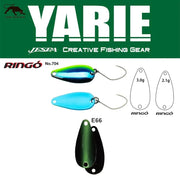 Lingurita Oscilanta Yarie 704 Ringo E66 Fits Green 3.0g