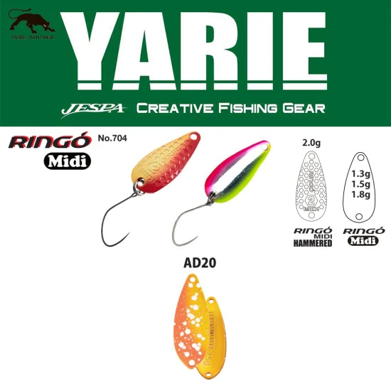 Lingurita Oscilanta Yarie 704 Ringo Midi Ad20 First Fire 1.8g