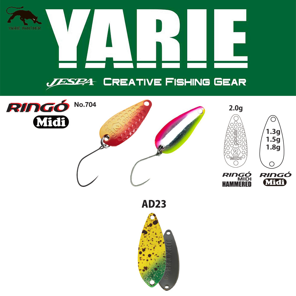 LINGURITA OSCILANTA YARIE 704 RINGO MIDI AD23 Monkey Banana 1.8G