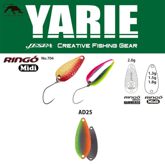 Lingurita Oscilanta Yarie 704 Ringo Midi Ad25 Vegetable 1.8g