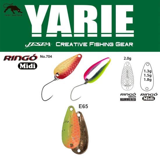 Lingurita Oscilanta Yarie 704 Ringo Midi E65 Second Lemon 1.8g