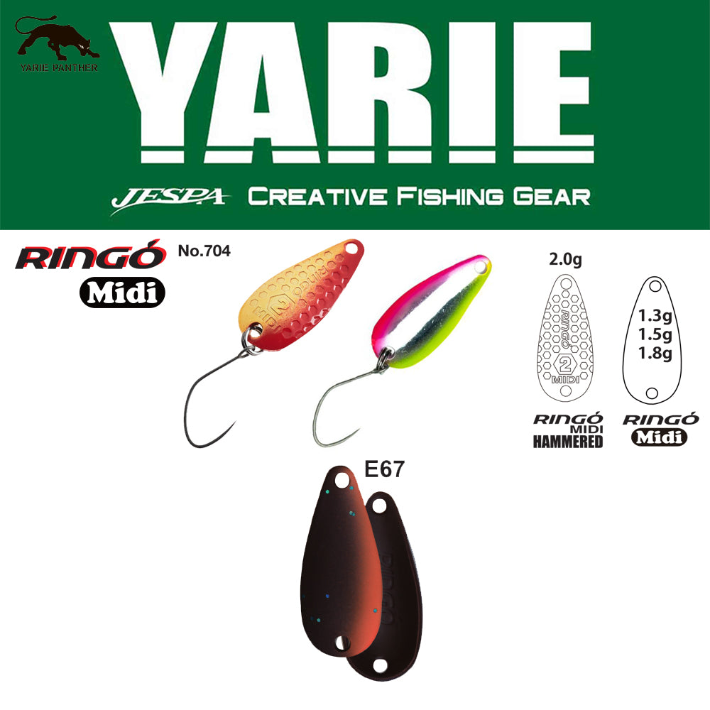 LINGURITA OSCILANTA YARIE 704 RINGO MIDI E67 Winner Brown 1.8G