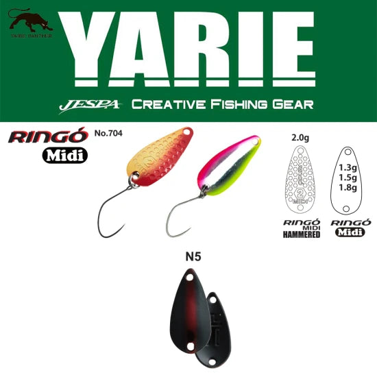 Lingurita Oscilanta Yarie 704 Ringo Midi N5 Rabbit Eye 1.8g
