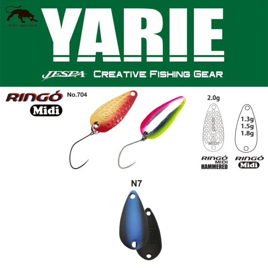 Lingurita Oscilanta Yarie 704 Ringo Midi N7 Husky Eye 1.8g