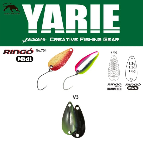 Lingurita Oscilanta Yarie 704 Ringo Midi V3 Ayu 1.8g