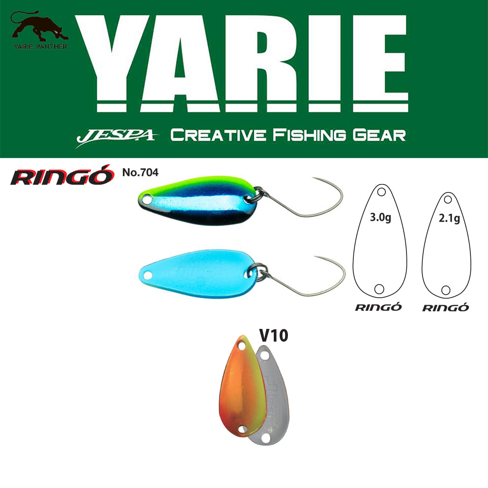 LINGURITA OSCILANTA YARIE 704 RINGO V10 MIX ORANGE 2.1G