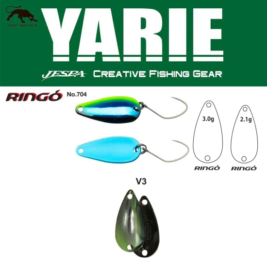 Lingurita Oscilanta Yarie 704 Ringo V3 Ayu 2.1g