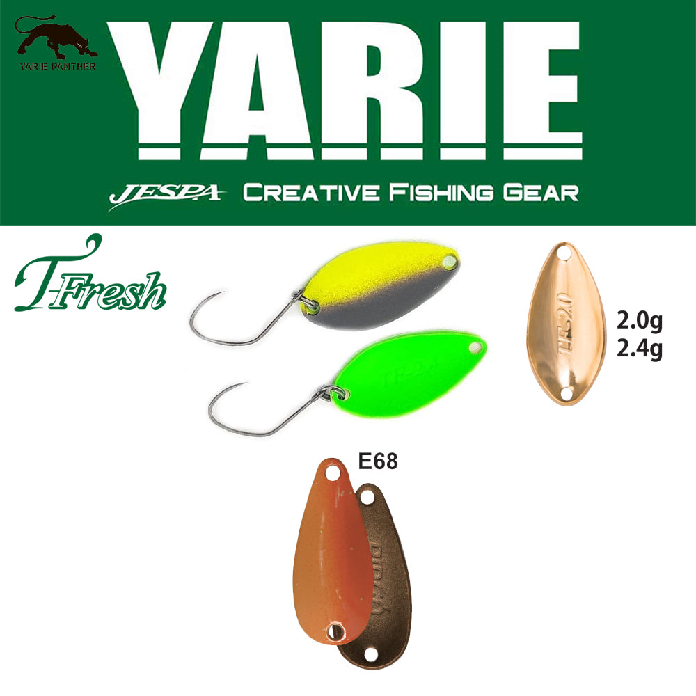 LINGURITA OSCILANTA YARIE 708T T-FRESH E68 Caramel Gold 2G
