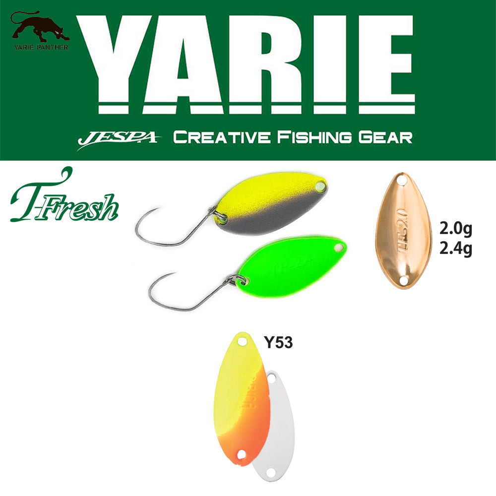 LINGURITA OSCILANTA YARIE 708T T-FRESH Y53 Lemon/Orange 2.4G