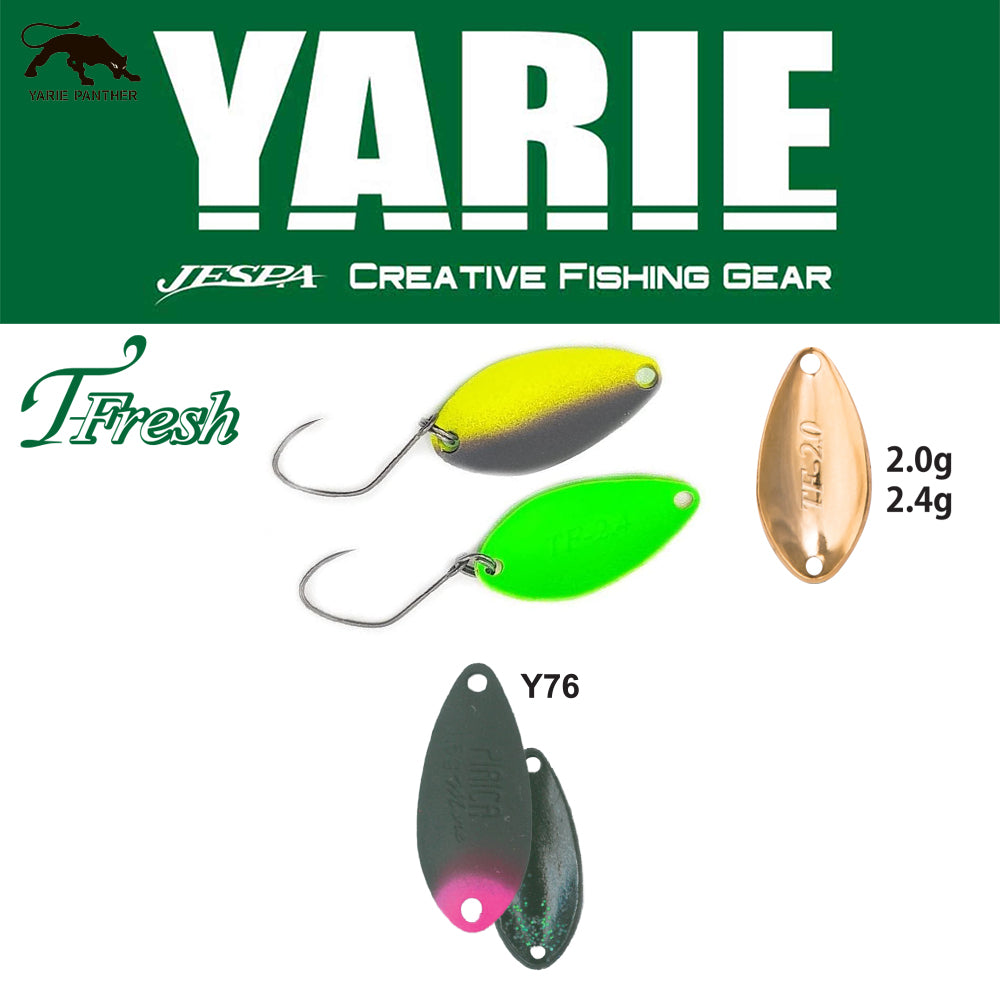 LINGURITA OSCILANTA YARIE 708T T-FRESH Y76 Olive/Pink Tail 2.4G