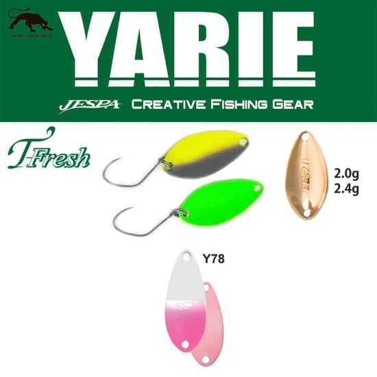 Lingurita Oscilanta Yarie 708t T-fresh Y78 Shiropino 2.4g