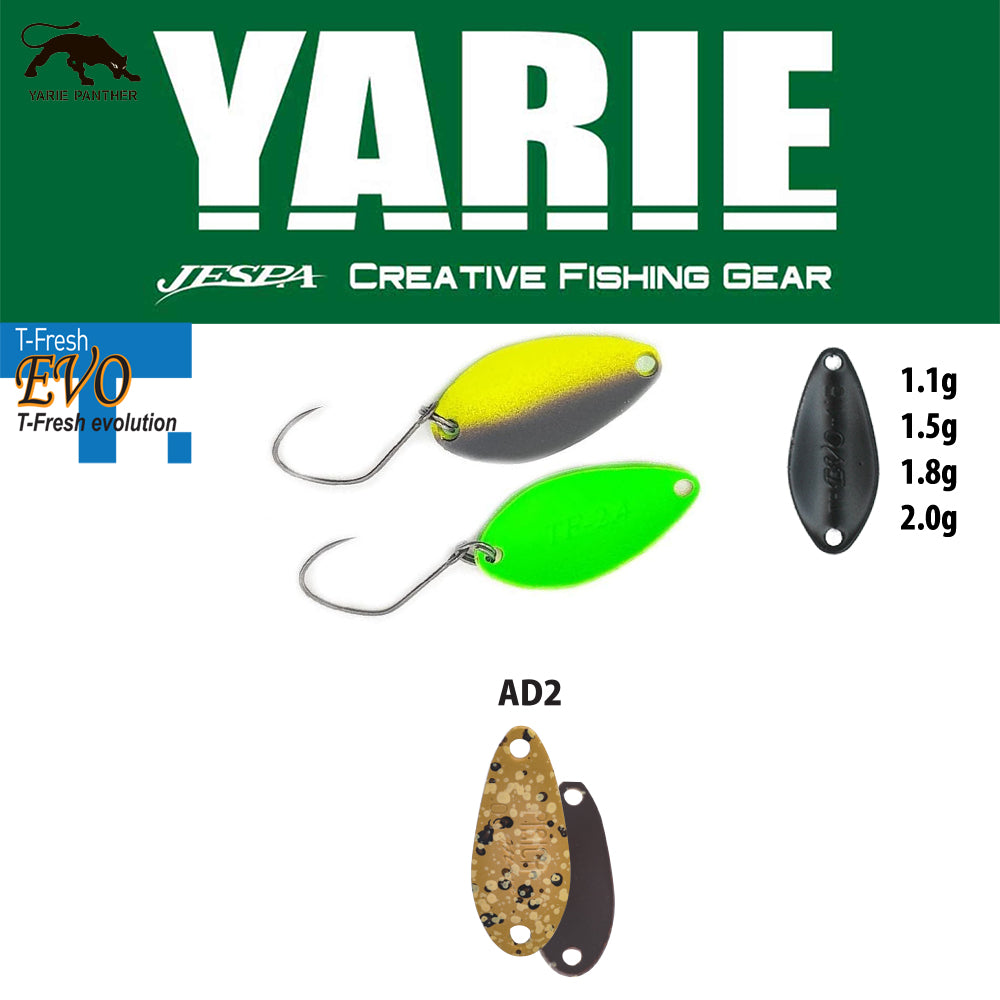 LINGURITA OSCILANTA YARIE 710T T-FRESH EVO AD2 MASTU PELLET B 1.1G