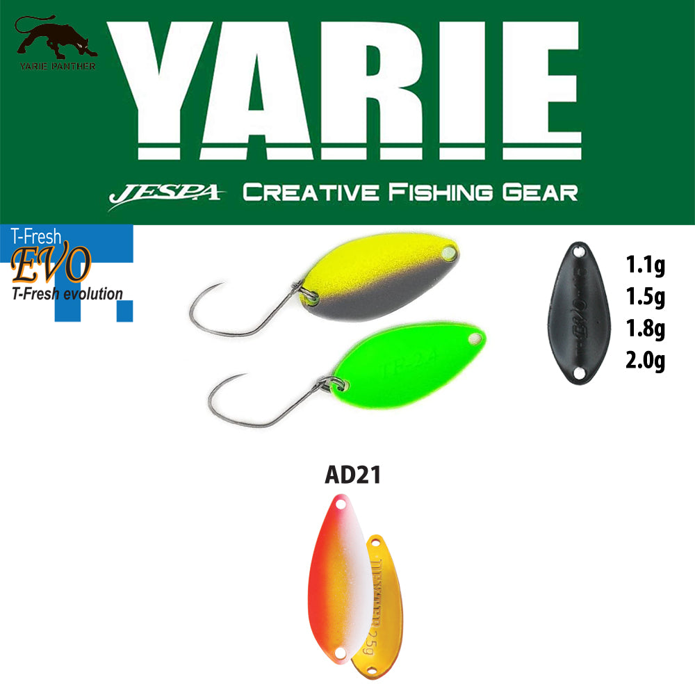 LINGURITA OSCILANTA YARIE 710T T-FRESH EVO AD21 UZAKIN 1.5G