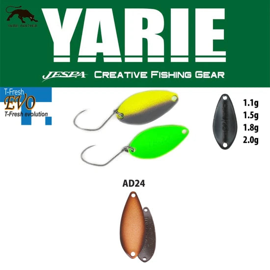 Lingurita Oscilanta Yarie 710t T-fresh Evo Ad24 Oyster 2g