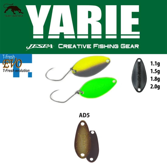 Lingurita Oscilanta Yarie 710t T-fresh Evo Ad5 Algae 1.1g