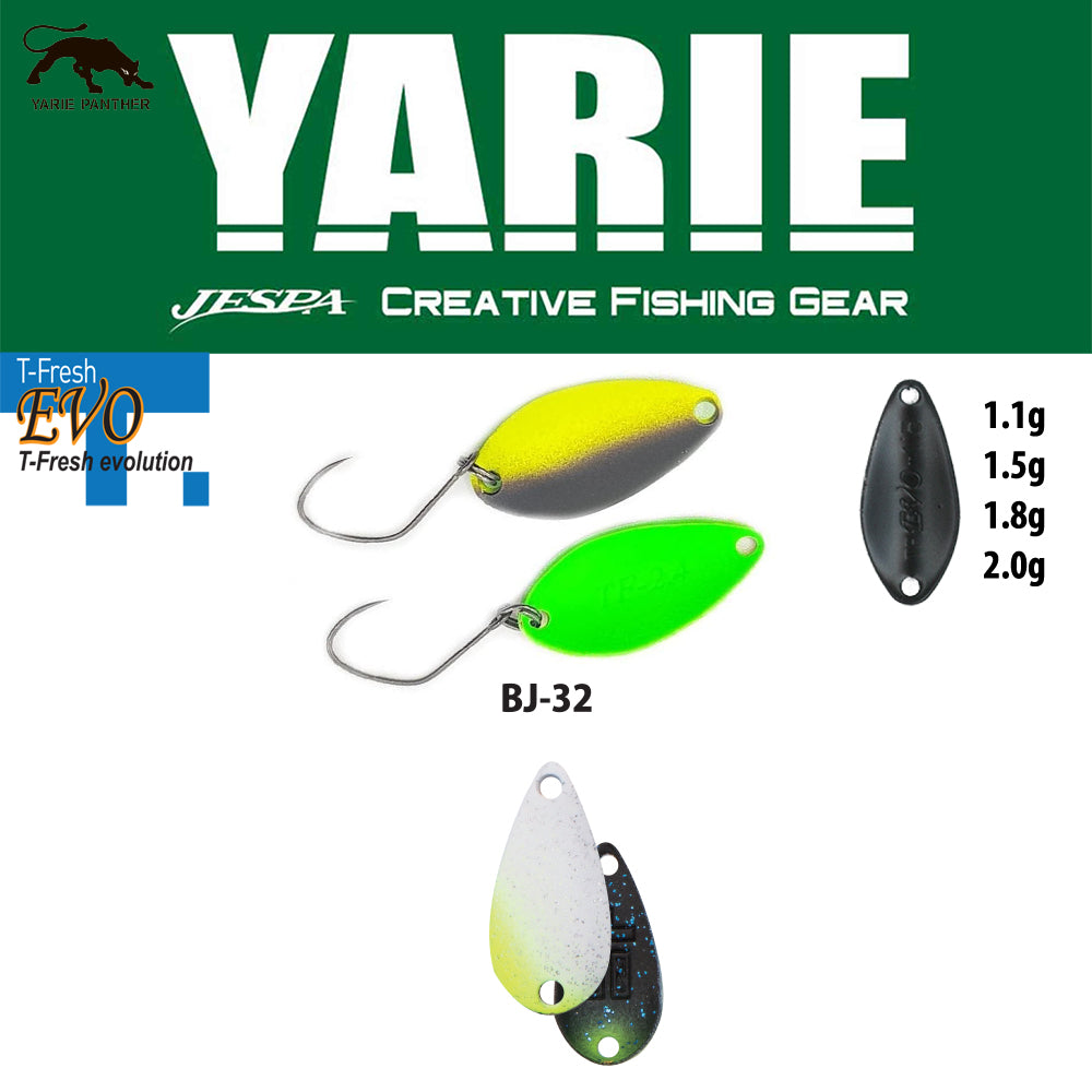 LINGURITA OSCILANTA YARIE 710T T-FRESH EVO BJ-32 HAYATO SP 1.1G