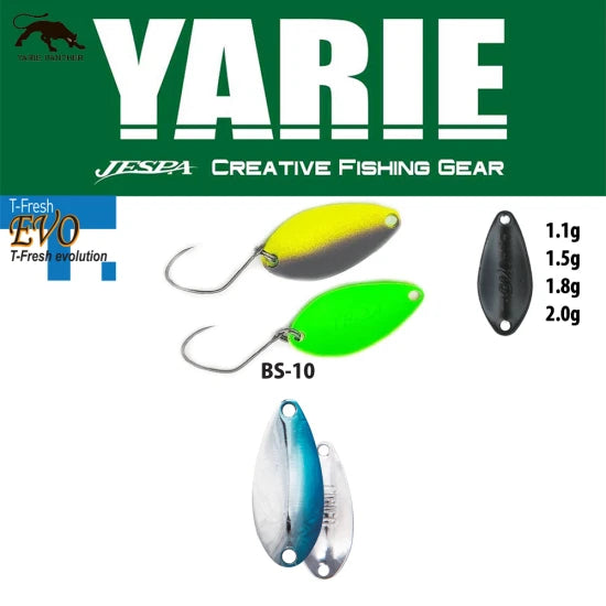 Lingurita Oscilanta Yarie 710t T-fresh Evo Bs-10 Blue/silver 1.1g