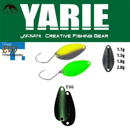 Lingurita Oscilanta Yarie 710t T-fresh Evo E66 Fits Green 2g