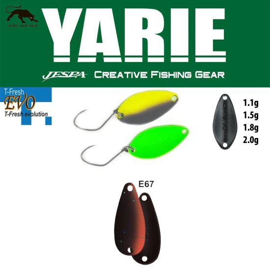 Lingurita Oscilanta Yarie 710t T-fresh Evo E67 Winner Brown 1.5g