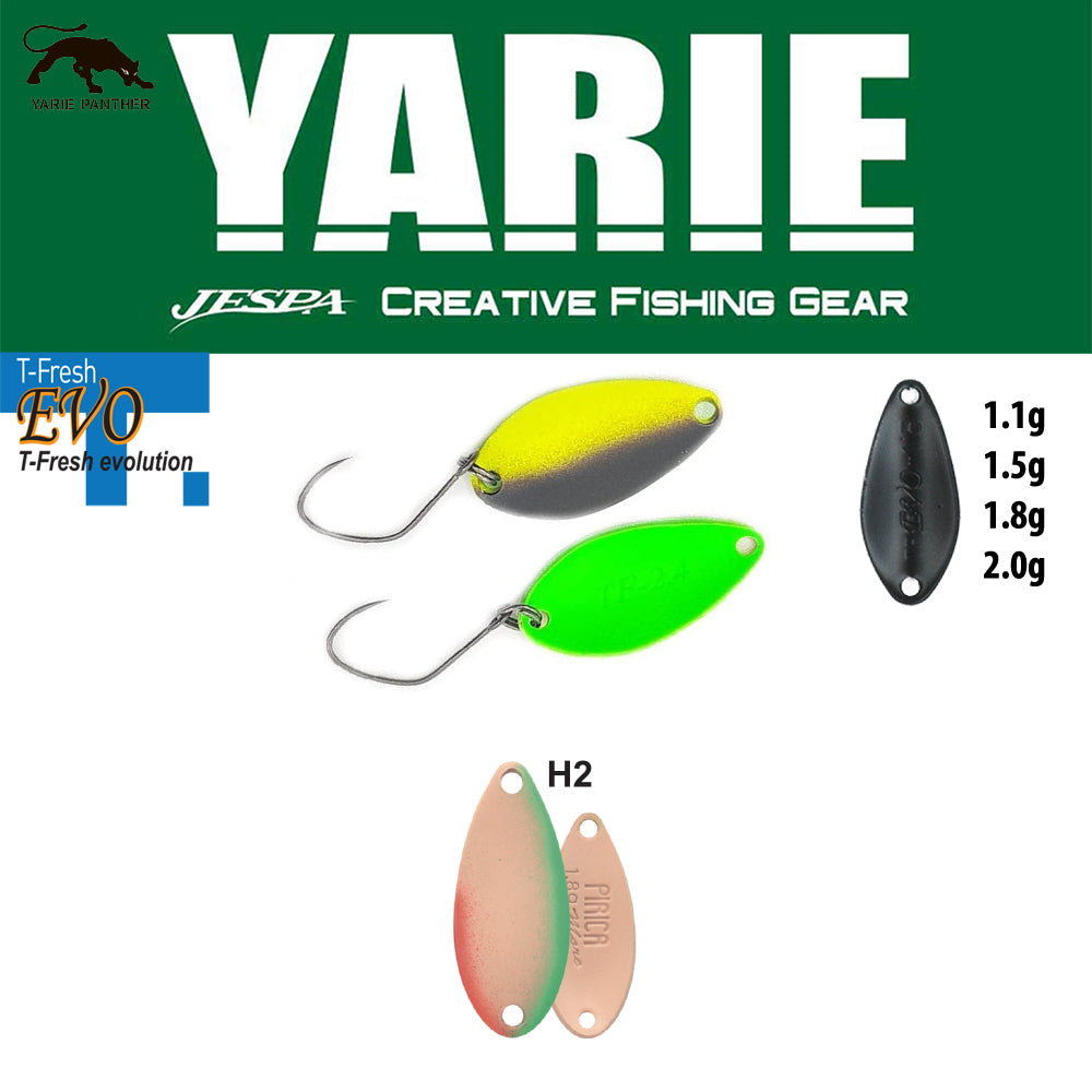 LINGURITA OSCILANTA YARIE 710T T-FRESH EVO H2 Salmon 1.5G