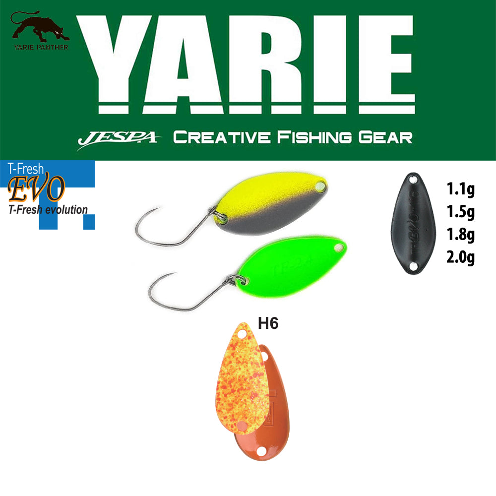 LINGURITA OSCILANTA YARIE 710T T-FRESH EVO H6 Daidai Squash 1.5G