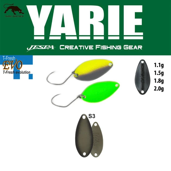 Lingurita Oscilanta Yarie 710t T-fresh Evo  S3 Decayed Leaf 1.1g