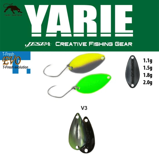 Lingurita Oscilanta Yarie 710t T-fresh Evo V3 Ayu 1.1g