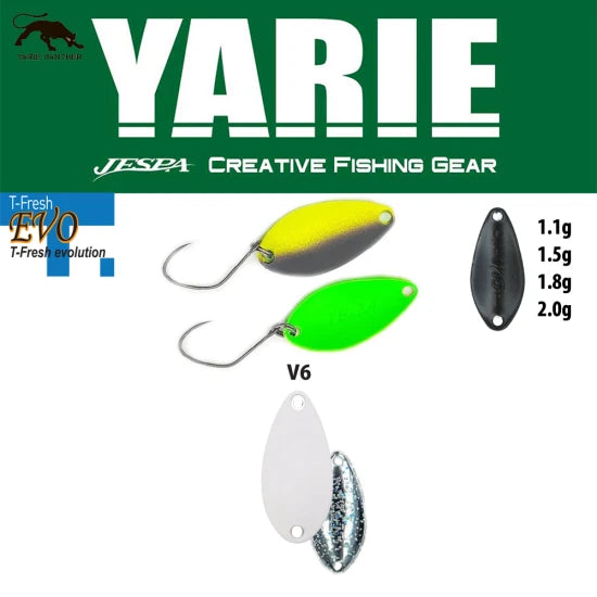 Lingurita Oscilanta Yarie 710t T-fresh Evo V6 Uzagin 1.1g
