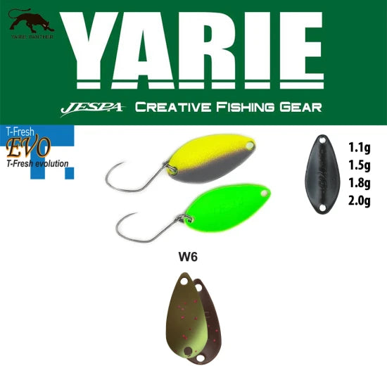 Lingurita Oscilanta Yarie 710t T-fresh Evo W6 Ehuesukai 1.5g