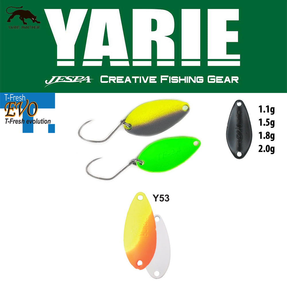 LINGURITA OSCILANTA YARIE 710T T-FRESH EVO Y53 Lemon/Orange 1.5G