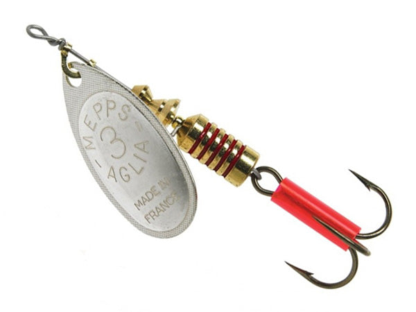 LINGURITA ROTATIVA  ARGINTATA MEPPS MARIMEA 0 / 2,5G BLISTER