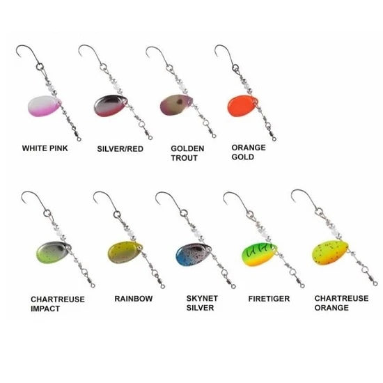 Lingurita Rotativa Colmic Clever Spin 1.5gr Golden Trout