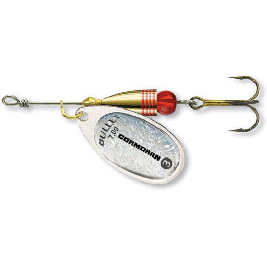 LINGURITA ROTATIVA CORMORAN  BULLET NR.3 SILVER HOLO 7G