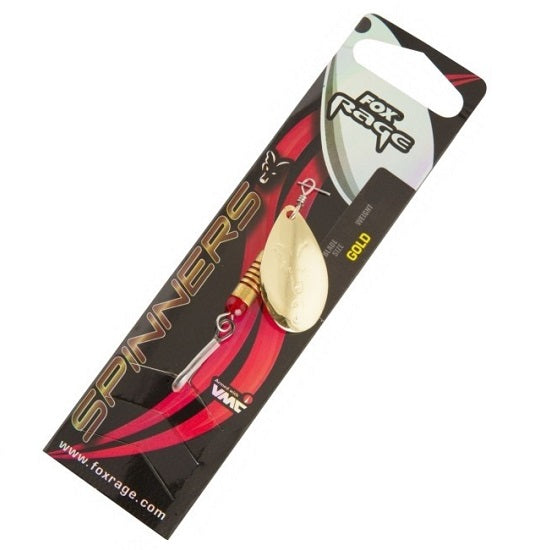 LINGURITA ROTATIVA FOX BLADE FRENCH SPINNERS NR.4 GOLD 9.6G