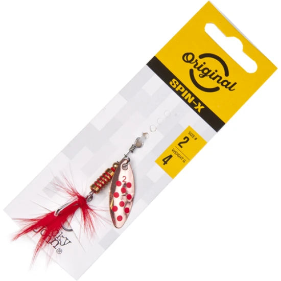 Lingurita Rotativa Lucky John Spin X Long Cr Nr.2 4g