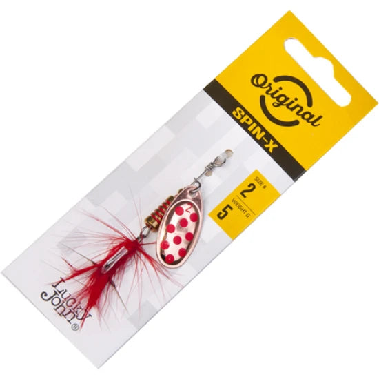 Lingurita Rotativa Lucky John Spin X Long Cr Nr.2 5g