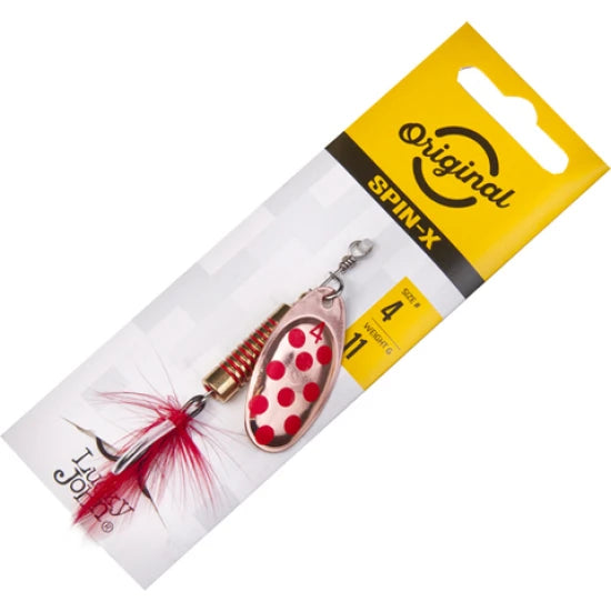 Lingurita Rotativa Lucky John Spin X Long Cr Nr.4 11g