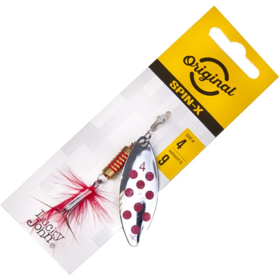 Lingurita Rotativa Lucky John Spin X Long Cr Nr.4 9g
