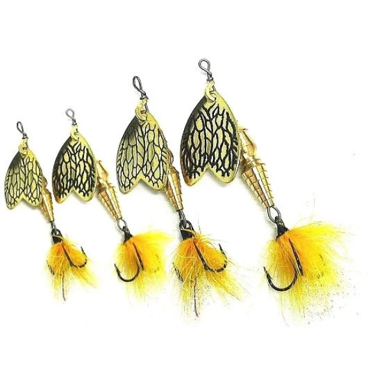 Lingurita Rotativa Mepps Bug Galben 4,0g