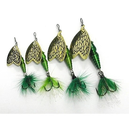 Lingurita Rotativa Mepps Bug Verde 4,0g
