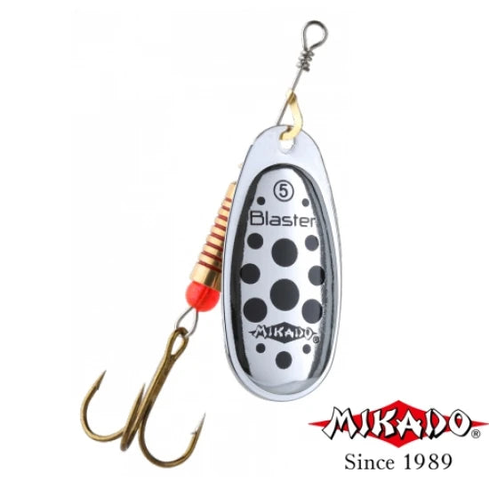 Lingurita Rotativa Mikado Blaster Nr.1 3g Silver 11