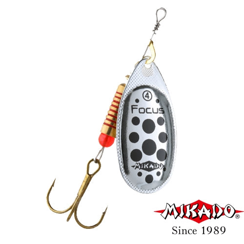 LINGURITA ROTATIVA MIKADO FOCUS Nr.3 6g SILVER 11